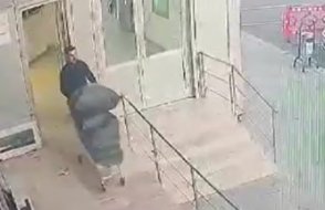 Türkiye'yi sarsan hırsızlığın görüntüleri ortaya çıktı: Market arabasıyla Adliye soygunu