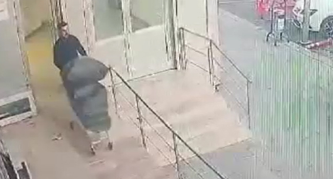 Türkiye'yi sarsan hırsızlığın görüntüleri ortaya çıktı: Market arabasıyla Adliye soygunu