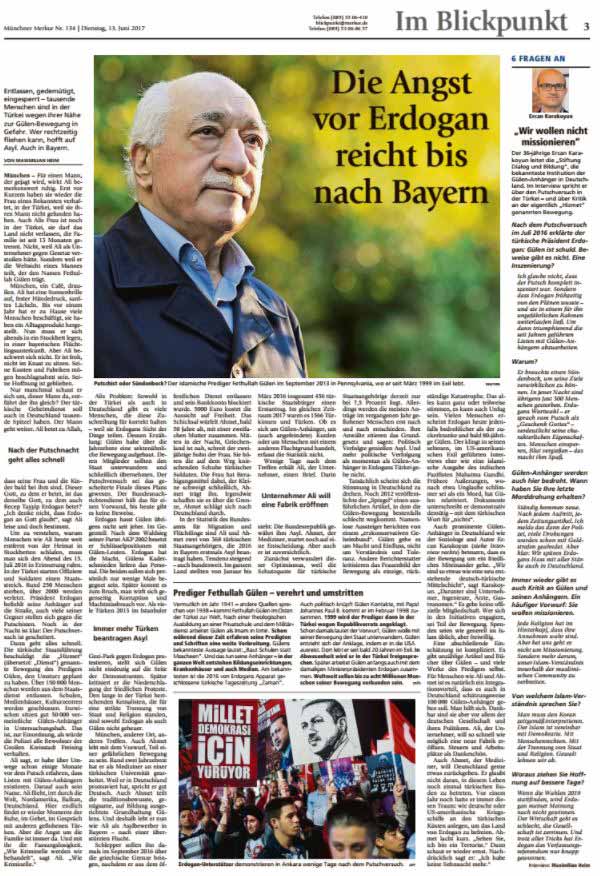 Alman Gazetesi hizmet hareketini inceledi