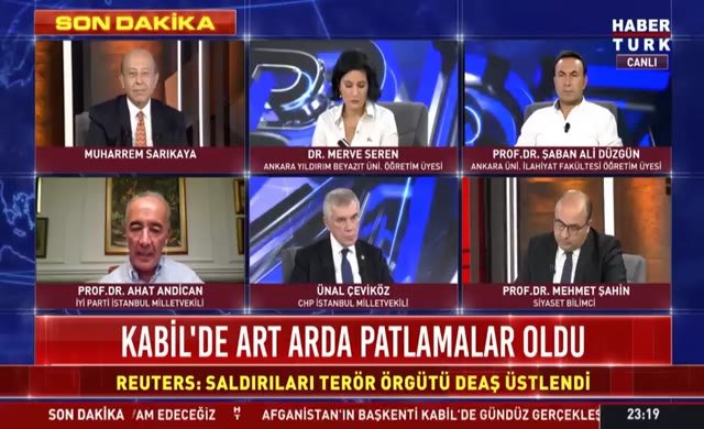 Habertürk'te ikinci 'Gaz çıkarma' hadisesi