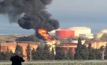 Lübnan'ın petrol tesisinde büyük yangın