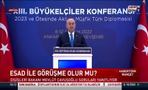 Çavuşoğlu'ndan Beşar Esad'a 'anlaşma' mesajı