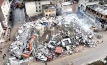 Depremin ardından Hatay'daki yıkım böyle görüntülendi