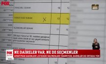 Olmayan dairelerde sahte seçmenler