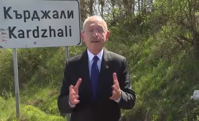 Kılıçdaroğlu, Bulgaristan Kırcaali’de konuştu