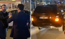 ‘AKP’ plakalı çakarlı lüks cipin sürücüsü taksiciyi tehdit etti: ‘Terörist’